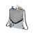 Спортивный рюкзак-мешок, 12038503, Цвет: серый,белый, изображение 3
