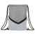 Спортивный рюкзак-мешок, 12038503, Цвет: серый,белый, изображение 2