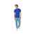 Футболка спортивная Verona мужская, XS, 3152647XS, Цвет: синий, Размер: XS, изображение 4