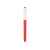 Ручка пластиковая шариковая Pigra  P03 софт-тач, p03prm-601, Цвет: красный,белый, изображение 2