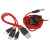 700901 Набор In motion с наушниками и зарядным кабелем 3 в 1, Цвет: красный,красный, изображение 4