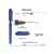 Ручка пластиковая шариковая Monaco, 20-0125.08, Цвет: синий, изображение 3