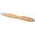 Ручка шариковая Nash из бамбука, 10737800, Цвет: серебристый,натуральный, изображение 3