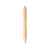 Ручка шариковая Nash из бамбука, 10737800, Цвет: серебристый,натуральный, изображение 2
