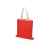 Сумка для шопинга Twin двухцветная из хлопка, 180 г/м2, 955131, Цвет: красный,натуральный, изображение 2