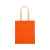 Сумка для шопинга Twin двухцветная из хлопка, 180 г/м2, 955198, Цвет: оранжевый,натуральный, изображение 6