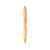 Ручка шариковая Nash из бамбука, 10737807, Цвет: оранжевый,натуральный, изображение 2