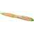 Ручка шариковая Nash из бамбука, 10737806, Цвет: зеленое яблоко,натуральный, изображение 4