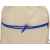 Рюкзак-мешок хлопковый Lark с цветной молнией, 955112, Цвет: синий,натуральный, изображение 2