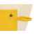 Складная хлопковая сумка для шопинга Gross с карманом, 180 г/м2, 955154, Цвет: натуральный,желтый, изображение 6