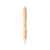 Ручка шариковая Nash из бамбука, 10737804, Цвет: белый,натуральный, изображение 2