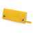 Складная хлопковая сумка для шопинга Gross с карманом, 180 г/м2, 955154, Цвет: натуральный,желтый, изображение 4