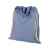 Сумка-рюкзак Pheebs из переработанного хлопка, 150 г/м², 12045902, Цвет: синий, изображение 4