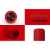595524 Портативная колонка Mysound BT-29, Цвет: красный, изображение 7