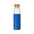 Стеклянная бутылка для воды в силиконовом чехле Refine, 887312, Цвет: синий,прозрачный, Объем: 550, изображение 2