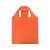Складная сумка Reviver из переработанного пластика, 952028, Цвет: оранжевый, изображение 3