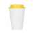 Пластиковый стакан с двойными стенками Take away, 873426.04, Цвет: белый,желтый, Объем: 350, изображение 4