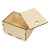 Деревянная подарочная коробка-пенал, М, M, 625300, Цвет: натуральный, Размер: M, изображение 3