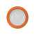 Фарфоровая кружка с двойными стенками Toronto, 873443, Цвет: оранжевый,белый, Объем: 300, изображение 5