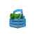 Композиция Корзинка со мхом, 4500603, Цвет: зеленый,синий, изображение 3