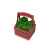 Композиция Корзинка со мхом, 4500605, Цвет: зеленый,темно-красный, изображение 4