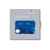 Швейцарская карточка SwissCard Lite, 13 функций, 601199, Цвет: синий прозрачный, изображение 2