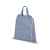 Сумка-рюкзак Pheebs из переработанного хлопка, 210 г/м², 12046050, Цвет: синий, изображение 3