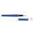 Ручка металлическая роллер Brush R GUM soft-touch с зеркальной гравировкой, 188019.02, Цвет: синий, изображение 2