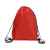Рюкзак-мешок Reviver из нетканого переработанного материала RPET, 590601, Цвет: красный, изображение 2