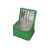 Сумка-холодильник Reviver из нетканого переработанного материала RPET, 590403, Цвет: зеленый, изображение 4