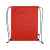 Рюкзак-мешок Reviver из нетканого переработанного материала RPET, 590601, Цвет: красный, изображение 4