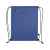 Рюкзак-мешок Reviver из нетканого переработанного материала RPET, 590602, Цвет: синий, изображение 4