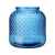 Подсвечник Estar из переработанного стекла, 11322652, Цвет: синий прозрачный, изображение 3
