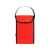 Сумка-холодильник Reviver на липучке из нетканого переработанного материала RPET, 590301, Цвет: красный, изображение 3