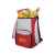 Рюкзак-холодильник Brisbane, 12061821, Цвет: серый,красный, изображение 4