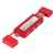 12425121 Двойной USB 2.0-хаб Mulan, Цвет: красный, изображение 3