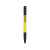 71532.04 Ручка-стилус пластиковая шариковая Multy, Цвет: черный,желтый, изображение 2