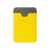 7319.04 Картхолдер с креплением на телефон Favor, Цвет: желтый, изображение 2