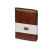 Бизнес-блокнот на молнии А5 Fabrizio с RFID защитой и ручкой, 701409, Цвет: коричневый,серебристый, изображение 6