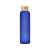 Стеклянная бутылка с бамбуковой крышкой Foggy, 600 мл, 828702, Цвет: синий, Объем: 600, изображение 3