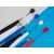 Ланъярд из RPET с карабином, 828735, Цвет: синий, изображение 3