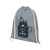 Рюкзак со шнурком Tenes из хлопка 140 г/м², 5-12057582, Цвет: серый, изображение 3