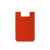 5-13421902 Картхолдер с креплением на телефон Gummy, Цвет: красный, изображение 3