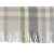 Плед Liner хлопковый с бахромой, 83762, Цвет: серый,фисташковый, изображение 2