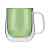 Набор Bergamot: кружка и ситечко для чая, 88732.04, Цвет: серебристый,зеленый прозрачный, Объем: 250, изображение 3
