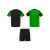 Спортивный костюм Juve, унисекс, M, 525CJ22602M, Цвет: черный,зеленый, Размер: M, изображение 2