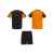 Спортивный костюм Juve, унисекс, M, 525CJ3102M, Цвет: черный,оранжевый, Размер: M, изображение 2
