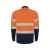 Рубашка поло со светоотражающими полосами Polaris с длинным рукавом, мужская, S, 9306HV55223S, Цвет: navy,неоновый оранжевый, Размер: S, изображение 2