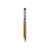 Ручка шариковая Venera из переработанной стали и переработанной кожи, 280109, Цвет: серебристый,коричневый, изображение 2