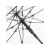 Зонт-трость Pure с прозрачным куполом, 100083, Цвет: черный, изображение 2